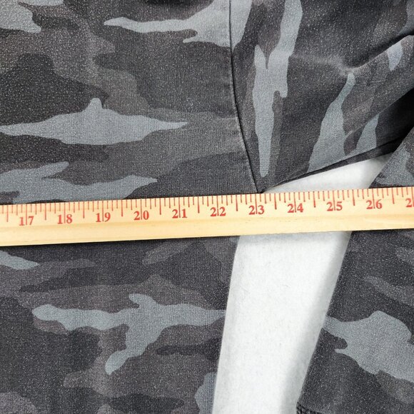 Athleta Sweater Womens Small Gray Camo Studio To Street Pullover Sweatshirt - Picture 4 of 11